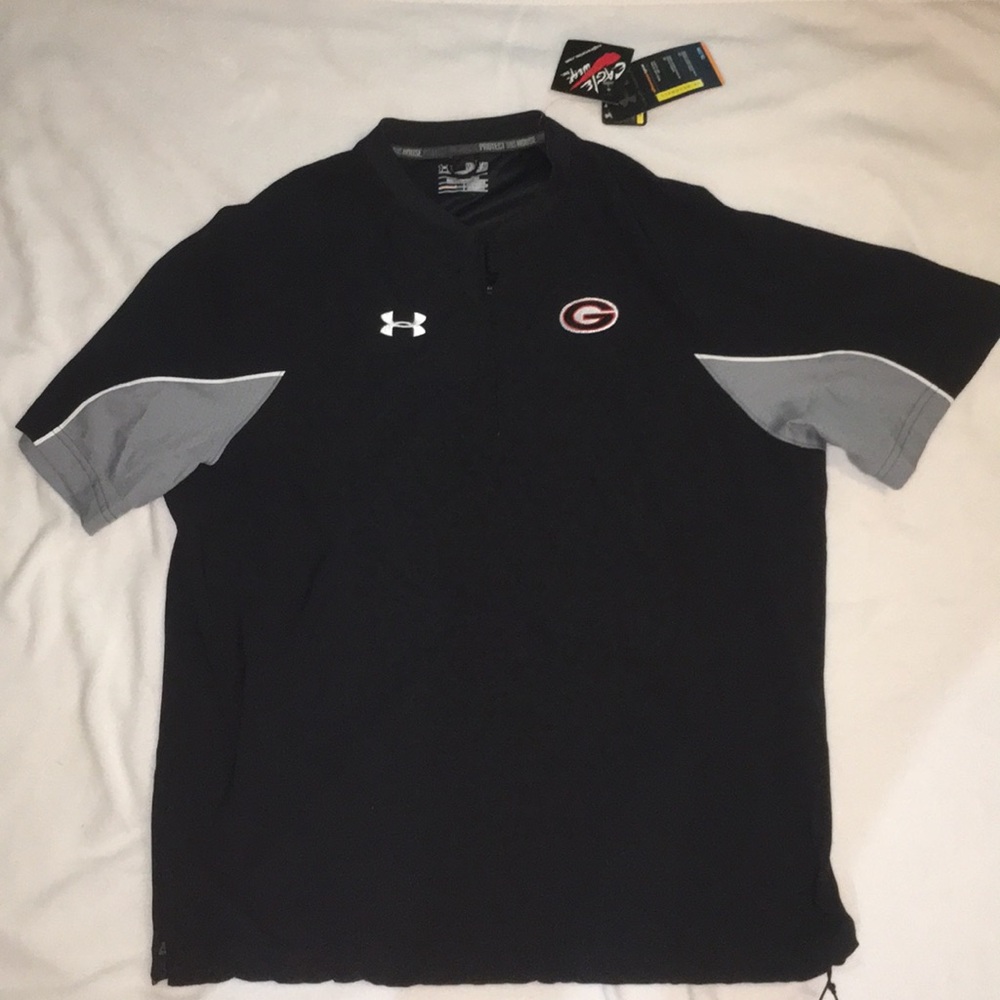NWT Under Armour UGA Baseball Shirt